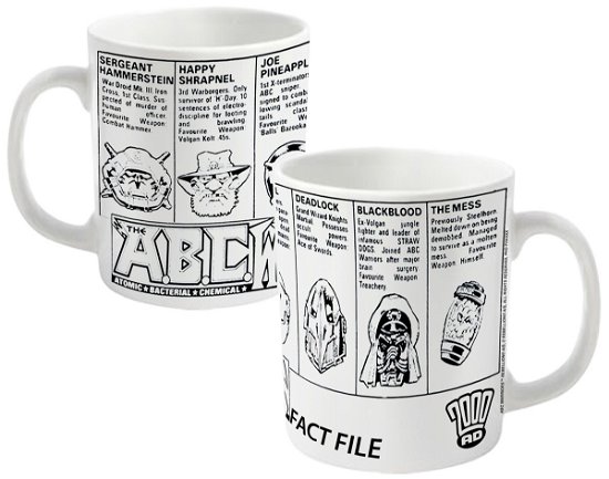 Cover for 2000ad · Abc Warriors Fact File (Tazza) (MERCH)