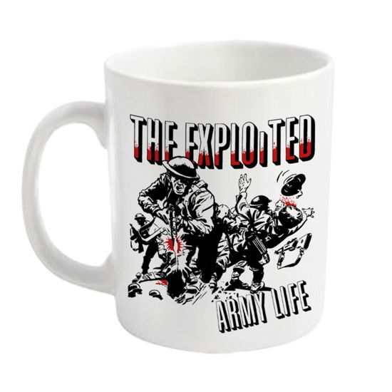 Cover for The Exploited · Army Life (White) (Krus) (2022)