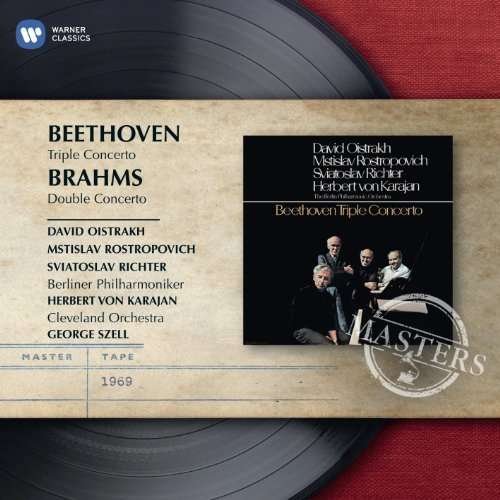 Cover for Beethoven / Karajan,herbert Von · Triple Concerto (CD) (2012)