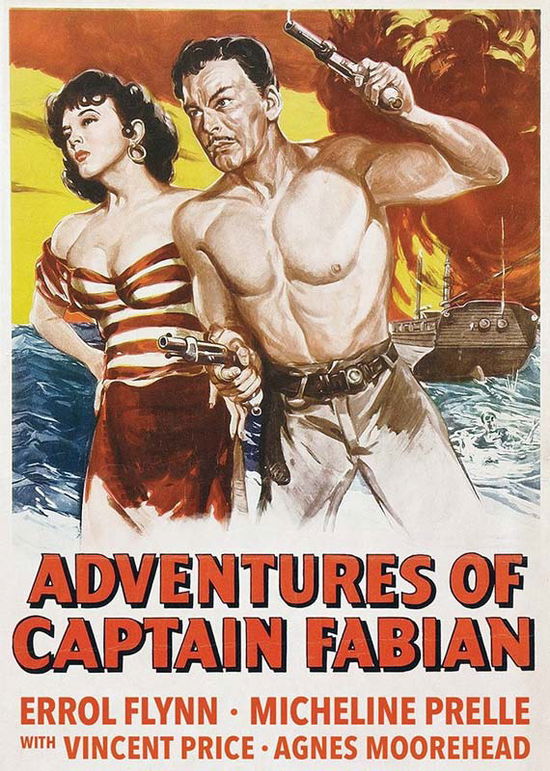 Cover for Adventures of Captain Fabian (DVD) (2015)