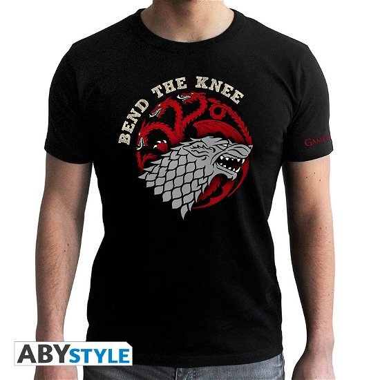 Cover for T-Shirt Männer · GAME OF THRONES - Tshirt Bend the Knee -  man SS b (MERCH) (2019)