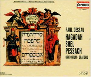 * DESSAU: HAGADAH SHEL PESSACH*s* - Weikl / Sade / Albrecht/hp - Music - Capriccio - 4006408105909 - September 15, 2008