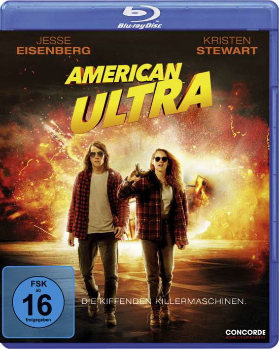 Cover for Eisenberg,jesse / Stewart,kristen · American Ultra (Blu-ray) (2016)