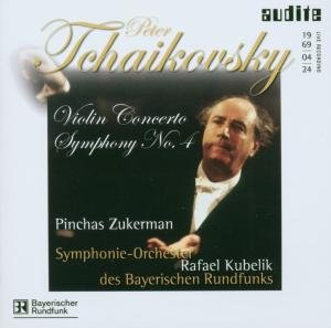 Cover for Zukerman / Bayer. Rf / Kubelik · Violinkoncert / Symf oni4 Live Audite Klassisk (CD) (2010)