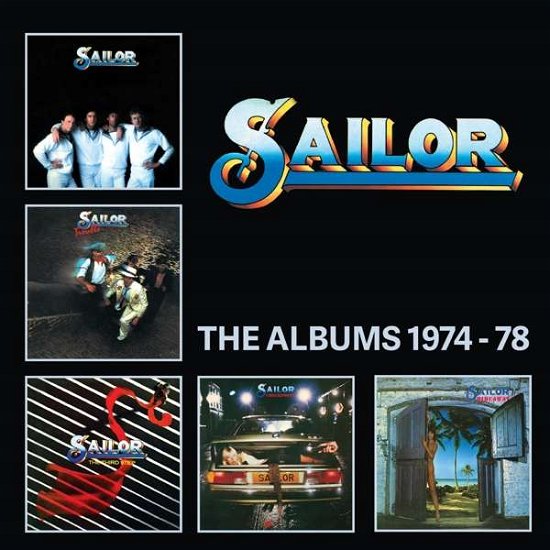 Albums 1974-78 - Sailor - Musiikki - CHERRY RED - 5013929056909 - torstai 24. toukokuuta 2018