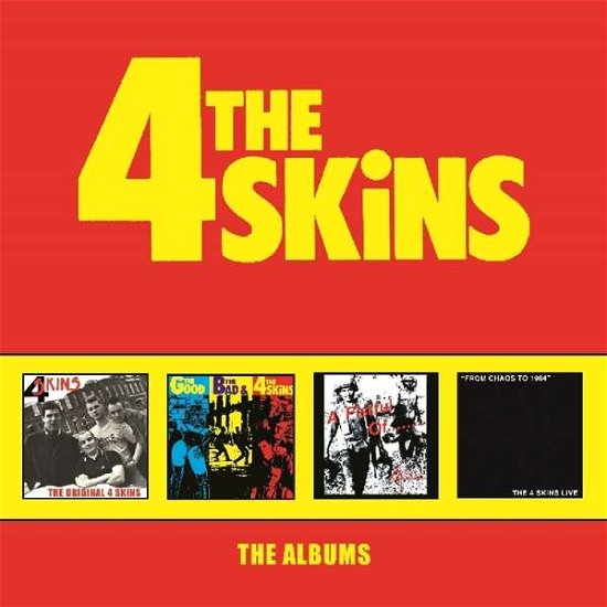 Cover for 4 Skins · The Albums: 4cd Clamshell Boxset (CD) (2018)