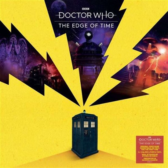 Cover for Doctor Who · Doctor Who: The Edge Of Time Original Videogame Soundtrack (Red / Purple Vinyl) (LP) (2021)
