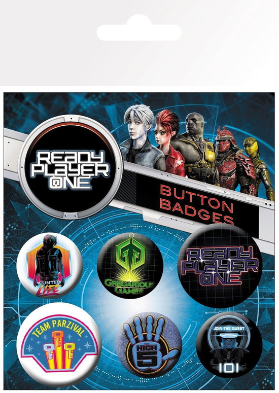 Ready Player One - Mix (badge Pack) - Ready Player One - Merchandise - Gb Eye - 5028486405909 - February 7, 2019