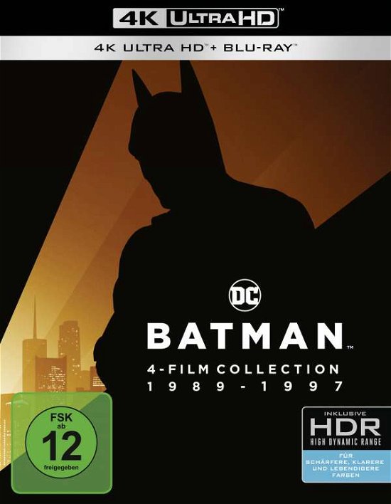 Cover for Keine Informationen · Batman 1 - 4 Collection (4K Ultra HD) (2019)