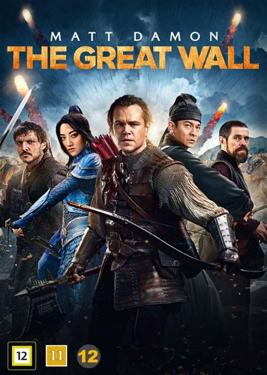 Cover for Matt Damon / Zhang Yimou / Willem Dafoe / Andy Lau / Pedro Pascal / Jiang Tian · The Great Wall (DVD) (2017)
