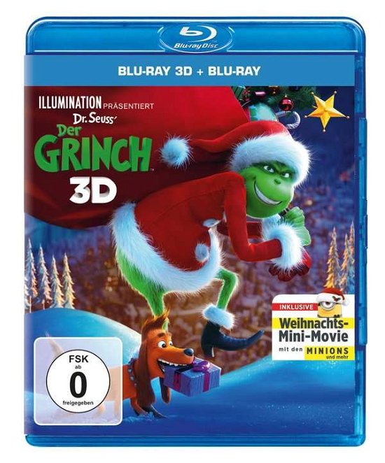 Cover for Keine Informationen · Der Grinch (2018)-weihnachts-edition-3d... (Blu-ray) (2020)