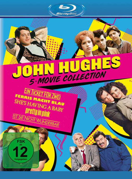 Cover for Matthew Broderick,mia Sara,kevin Bacon · John Hughes 5 Movie Collection (Blu-ray) (2021)