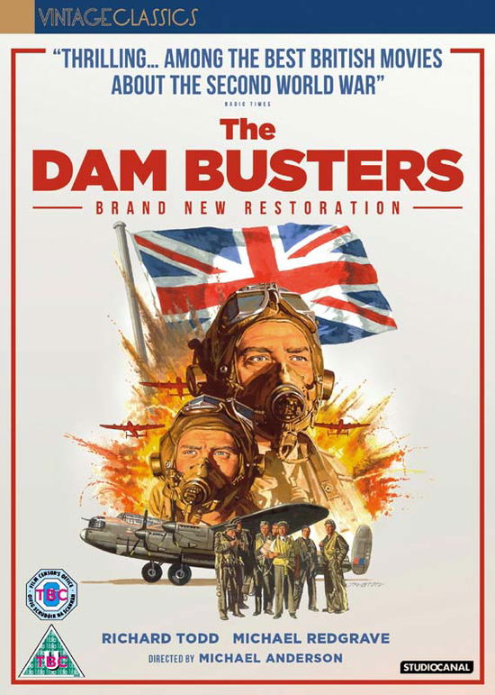 Cover for The Dam Busters (DVD) (2018)