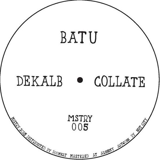Cover for Batu · Dekalb (12&quot;) (2016)