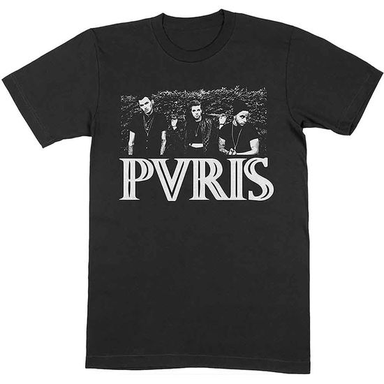 Cover for Pvris · PVRIS Unisex T-Shirt: Photo (Black) (T-shirt) [size M] [Black - Unisex edition] (2021)