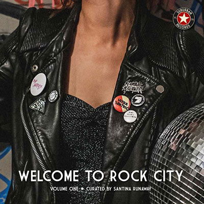Cover for Welcome to Rock City · Welcome to Rock City - a Suburban Records Compilation (Coloured Vinyl) (LP) (2022)