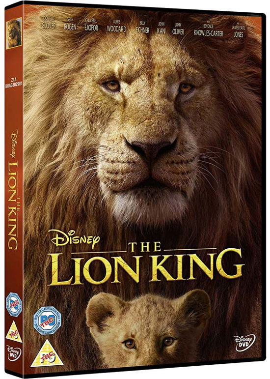 Cover for The Lion King · The Lion King (Live Action) (DVD) (2019)