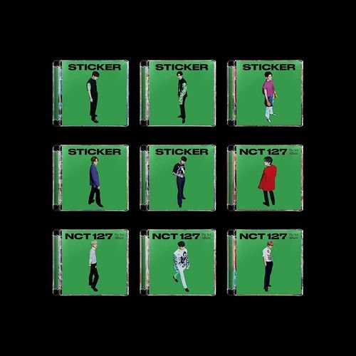 Cover for Nct 127 · 3rd Album Sticker (Jewel Case Ver) (Random Cover) (CD) (2021)