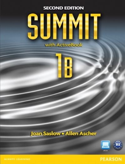 Cover for Joan Saslow · Summit 1B Split: Student Book with ActiveBook and Workbook (Buch) (2012)