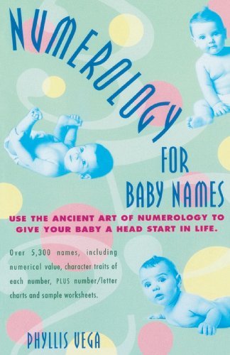 Cover for Phyllis Vega · Numerology for Baby Names: Use the Ancient Art of Numerology to Give Your Baby a Head Start in Life (Paperback Book) (1998)