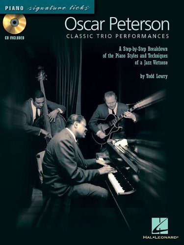 Cover for Oscar Peterson · Oscar Peterson - Classic Trio Performances - Piano Signature Licks Bk/cd (Paperback Bog) (2008)