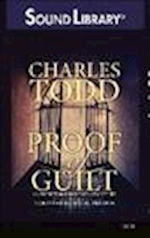 Cover for Charles Todd · Proof of Guilt (N/A) (2013)