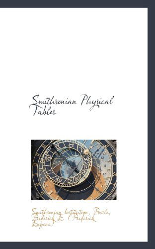 Cover for Smithsonian Institution · Smithsonian Physical Tables (Paperback Book) (2009)