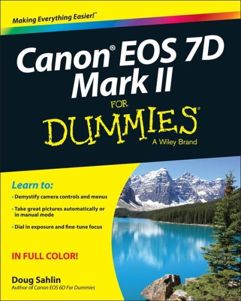 Cover for Sahlin, Doug (Lakeland, FL, Web and graphic designer) · Canon EOS 7D Mark II For Dummies (Pocketbok) (2015)