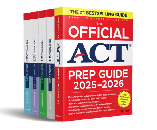 The Official ACT Prep & Subject Guides 2025-2026 Complete Set - Act - Books - John Wiley & Sons Inc - 9781394335909 - July 1, 2025