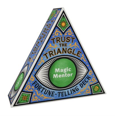 Cover for Chronicle Books · Trust the Triangle Fortune-Telling Deck: Magic Mentor (Flashcards) (2022)