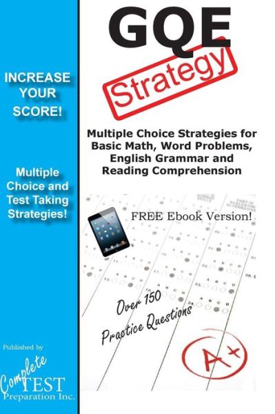 Cover for Complete Test Preparation Team · Gqe Strategy: Winning Multiple Choice Strategies for the Indiana Graduation Qualifying Exam (Paperback Book) (2013)