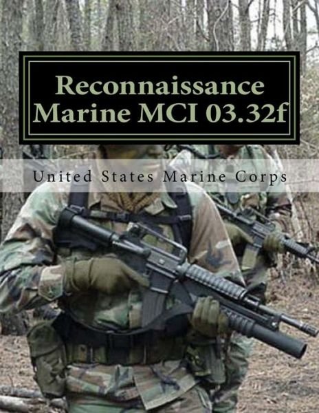 Cover for Usmc United States Marine Corps · Reconnaissance Marine Mci 03.32f: Marine Corps Institute (Pocketbok) (2015)