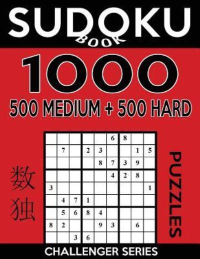 Cover for Sudoku Book · Sudoku Book 1,000 Puzzles, 500 Medium and 500 Hard (Paperback Book) (2017)