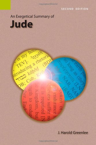 Cover for J Harold Greenlee · An Exegetical Summary of Jude, 2nd Edition (Paperback Book) [2nd edition] (2008)