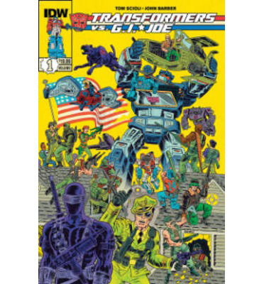 Cover for Tom Scioli · Transformers vs G.I. Joe Volume 1 (Paperback Book) (2015)