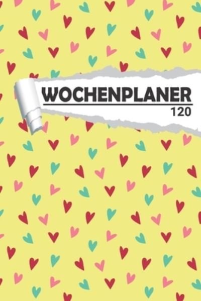 Cover for Aw Media · Wochenplaner Herz Muster (Pocketbok) (2020)