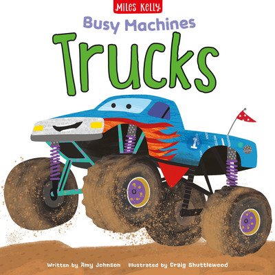 Cover for Amy Johnson · Busy Machines: Trucks (Paperback Bog) (2019)