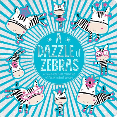 Cover for Make Believe Ideas · A Dazzle of Zebras (Board book) (2020)