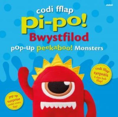 Cover for DK Children · Codi Fflap Pi-Po! Bwystfilod / Pop-Up Peekaboo! Monsters (Innbunden bok) [Bilingual edition] (2022)