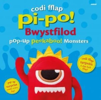 Cover for DK Children · Codi Fflap Pi-Po! Bwystfilod / Pop-Up Peekaboo! Monsters (Gebundenes Buch) [Bilingual edition] (2022)