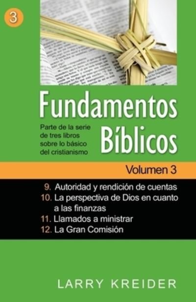 Cover for Larry Kreider · Fundamentos Bíblicos Volumen 3 (Paperback Book) (2019)