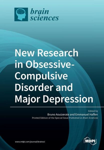 Cover for Bruno Aouizerate · New Research in Obsessive-Compulsive Disorder and Major Depression (Paperback Book) (2019)
