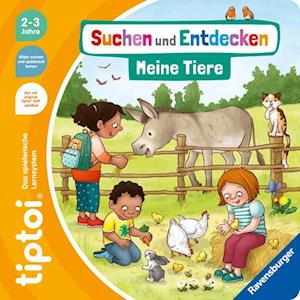 Tiptoi Suchen Und Entdecken: Meine Tiere - Sandra Grimm - Books - Ravensburger Verlag GmbH - 9783473492909 - February 1, 2024