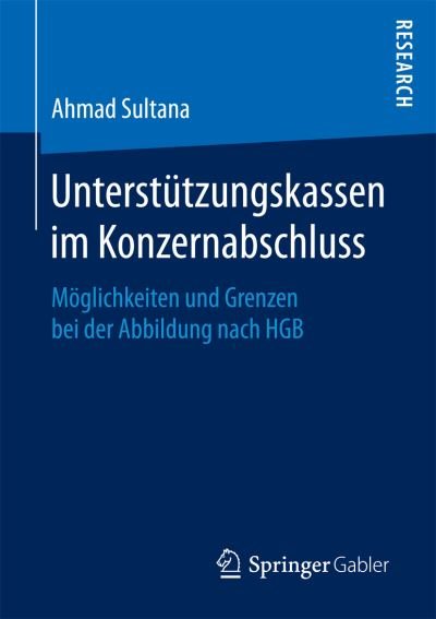 Cover for Sultana · Unterstützungskassen im Konzern (Book) (2017)