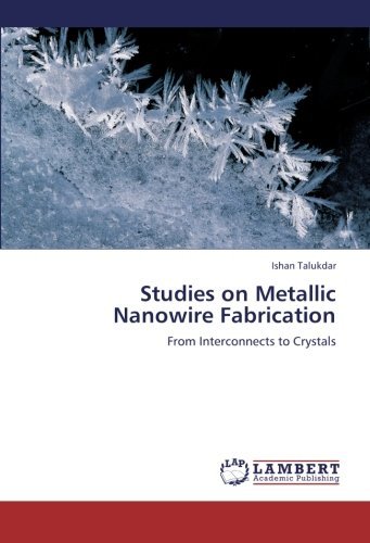 Cover for Ishan Talukdar · Studies on Metallic Nanowire Fabrication: from Interconnects to Crystals (Paperback Bog) (2012)