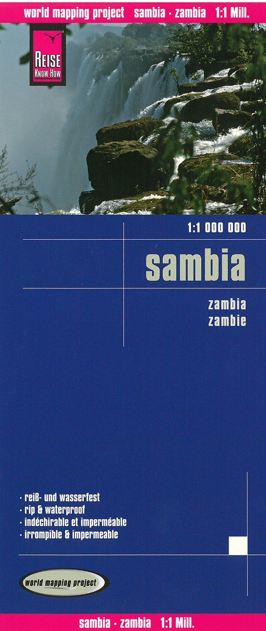Zambia (1:1.000.000) - Reise Know-How - Bøker - Reise Know-How Verlag Peter Rump GmbH - 9783831773909 - 20. september 2016
