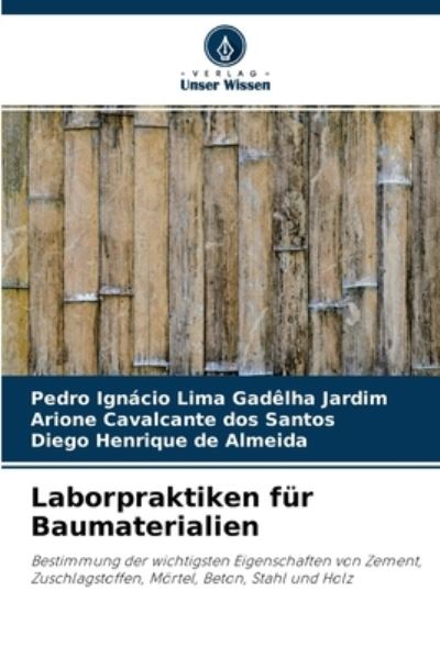 Cover for Pedro Ignacio Lima Gadelha Jardim · Laborpraktiken fur Baumaterialien (Paperback Book) (2021)