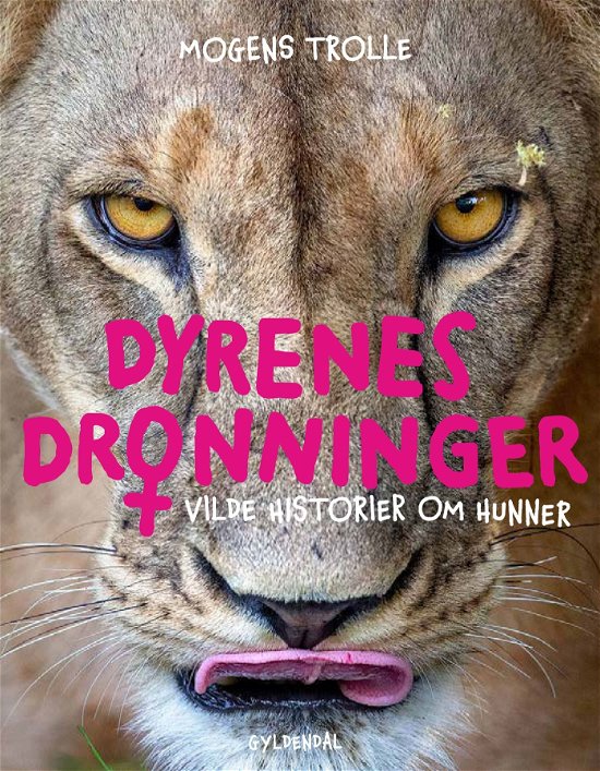 Cover for Mogens Trolle · Dyrenes dronninger - vilde historier om hunner (Bound Book) [1.º edición] (2024)