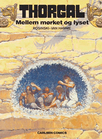 Cover for Jean van Hamme · Mellem mørket og lyset (Book) (1993)