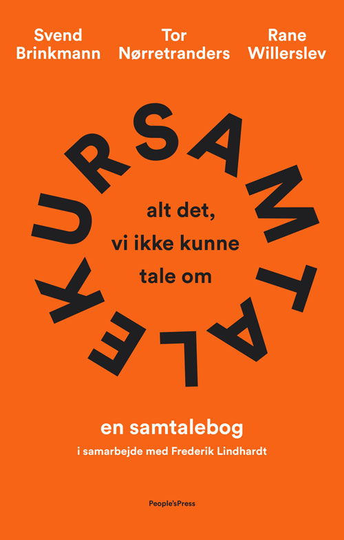 Cover for Tor Nørretranders, Rane Willerslev, Svend Brinkmann · Samtalekur (Sewn Spine Book) [1º edição] (2020)